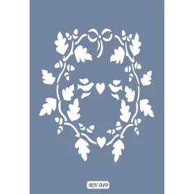 Yaprak Model BN49 25x35 BN Serisi Stencil