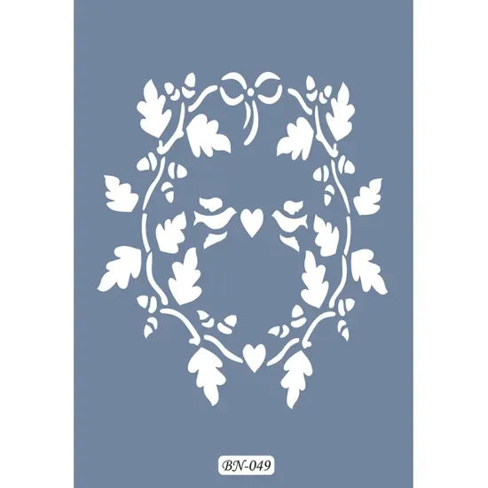 Yaprak Model BN49 25x35 BN Serisi Stencil