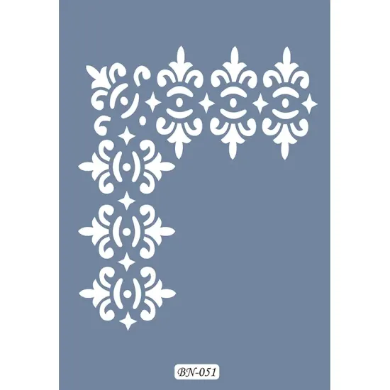 Köşe Bordür Model BN51 25x35 BN Serisi Stencil