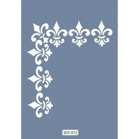 Köşe Bordür Model BN52 25x35 BN Serisi Stencil