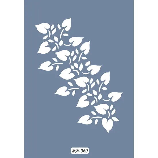 Yaprak Model BN60 25x35 BN Serisi Stencil