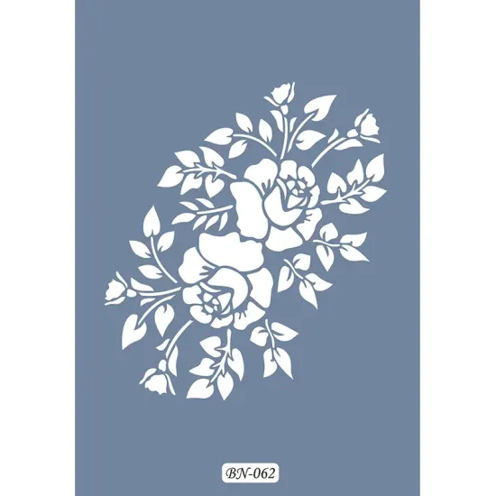Gül Model BN62 25x35 BN Serisi Stencil