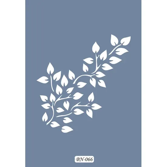 Yaprak Model BN66 25x35 BN Serisi Stencil