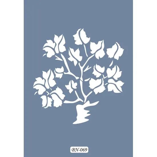 Yaprak Model BN69 25x35 BN Serisi Stencil