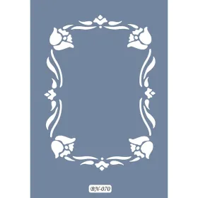 Gül çerçeve BN70 25x35 BN Serisi Stencil