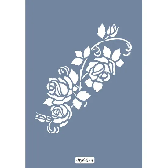 Çiçek Model BN74 25x35 BN Serisi Stencil