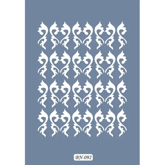 Dalga Model BN92 25x35 BN Serisi Stencil