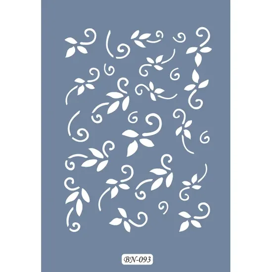 Yaprak Model BN93 25x35 BN Serisi Stencil