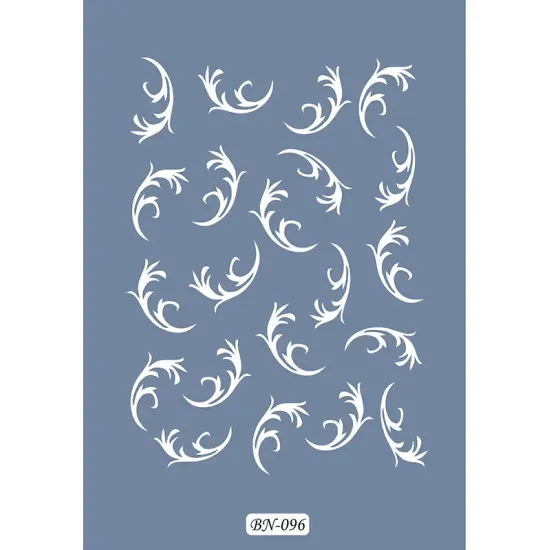 Yaprak Model BN96 25x35 BN Serisi Stencil