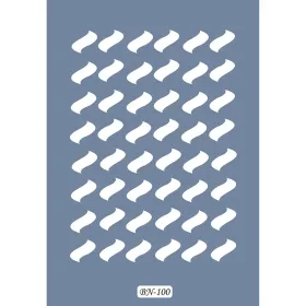 Dalgalı Çizgi Model BN100 25x35 BN Serisi Stencil