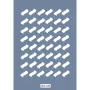 Dalgalı Çizgi Model BN100 25x35 BN Serisi Stencil