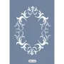 Oval Çerçeve Model BN103 25x35 BN Serisi Stencil