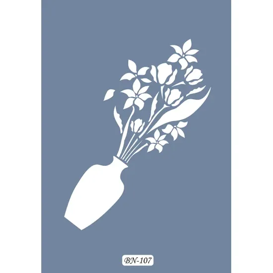 Çiçek Model BN107 25x35 BN Serisi Stencil