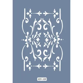 Fayans Model BN109 25x35 BN Serisi Stencil