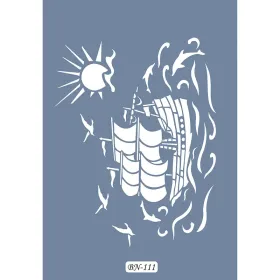 Gemi Model BN111 25x35 BN Serisi Stencil