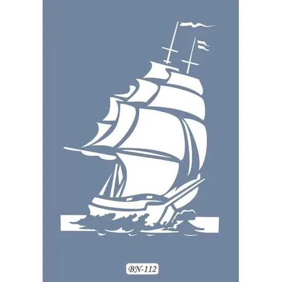 Gemi Model BN112 25x35 BN Serisi Stencil