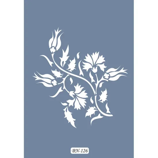 Çiçek Model BN126 25x35 BN Serisi Stencil