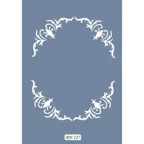 Oval Çerçeve Model BN127 25x35 BN Serisi Stencil