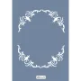 Oval Çerçeve Model BN127 25x35 BN Serisi Stencil