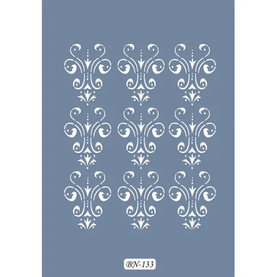 Geometrik Model BN133 25x35 BN Serisi Stencil