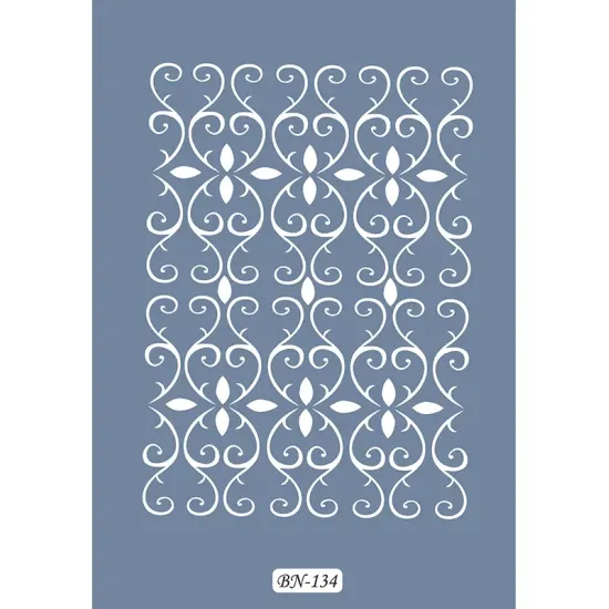 Geometrik Model BN134 25x35 BN Serisi Stencil