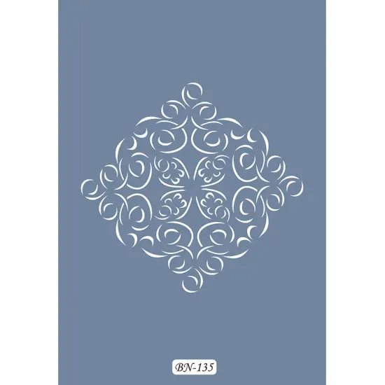 Göbek Model BN135 25x35 BN Serisi Stencil