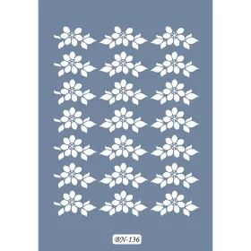 Çiçek Model BN136 25x35 BN Serisi Stencil