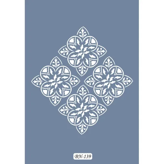 Fayans Model BN139 25x35 BN Serisi Stencil