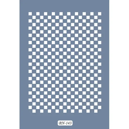 Dama Model BN143 25x35 BN Serisi Stencil