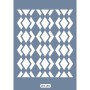Geometrik Model BN01 25x35 BN Serisi Stencil