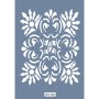 Çiçek Desen Model BN04 25x35 BN Serisi Stencil