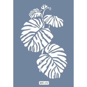 Yaprak Model BN151 25x35 BN Serisi Stencil