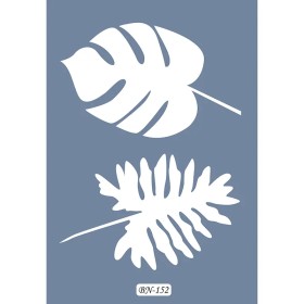 Yaprak Model BN152 25x35 BN Serisi Stencil