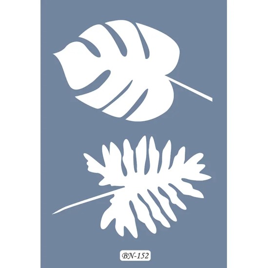 Yaprak Model BN152 25x35 BN Serisi Stencil