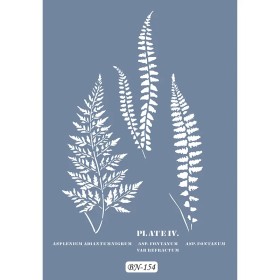 Yaprak Model BN154 25x35 BN Serisi Stencil