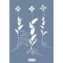 Çiçek Yazı Model BN156 25x35 BN Serisi Stencil