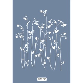 Çiçek Dalı Model BN160 25x35 BN Serisi Stencil