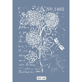 Çiçek Yazılı Model BN166 25x35 BN Serisi Stencil