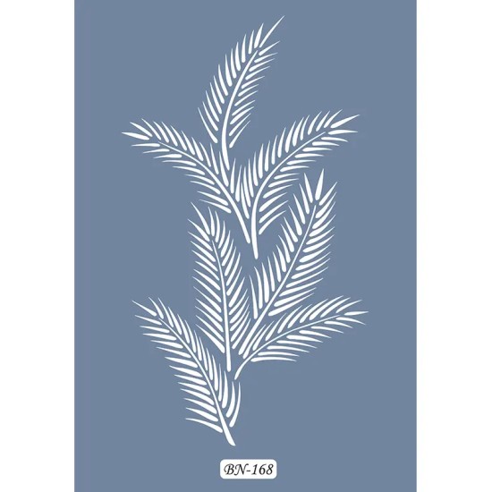Yaprak Model BN168 25x35 BN Serisi Stencil