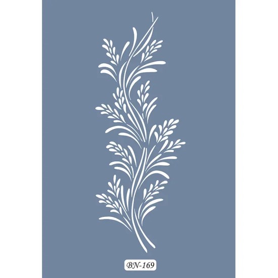 Bitki Model BN169 25x35 BN Serisi Stencil