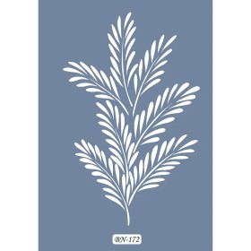 Yaprak Model BN172 25x35 BN Serisi Stencil