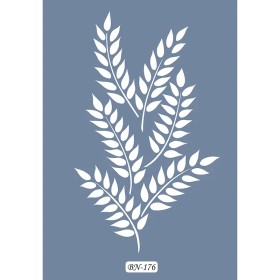 Yaprak Model BN176 25x35 BN Serisi Stencil