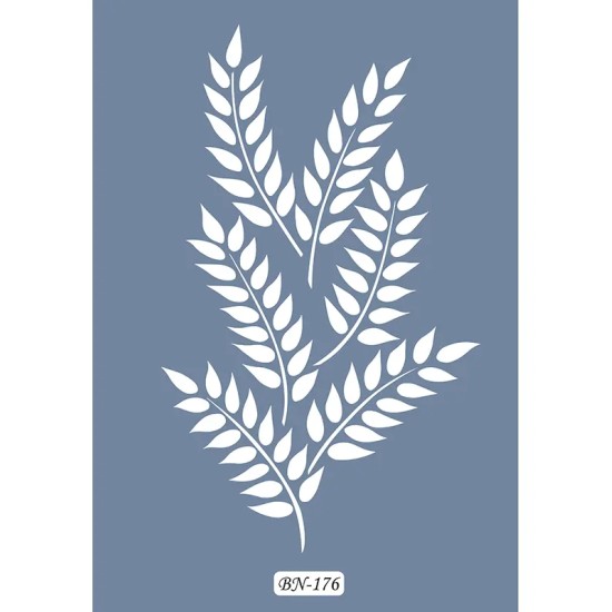 Yaprak Model BN176 25x35 BN Serisi Stencil