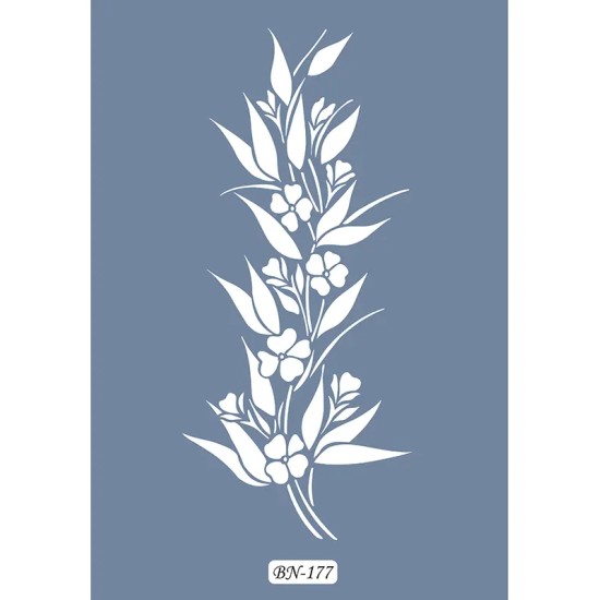 Çiçek Model BN177 25x35 BN Serisi Stencil