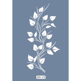Yaprak Model BN178 25x35 BN Serisi Stencil
