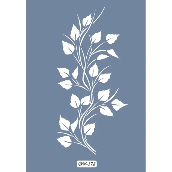 Yaprak Model BN178 25x35 BN Serisi Stencil