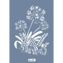 Özel07 25x35 Çiçek Desen Stencil