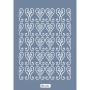 Özel15 25x35 Damask Desen Stencil