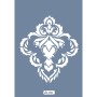Özel41 25x35 Damask Desen Stencil