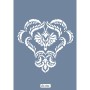 Özel44 25x35 Damask Desen Stencil